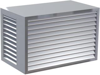 ATEC Schallhaube HT eSILENT 1280x2000x1150mm, gr, Luftans. seitl.