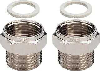Viega Adapterset 1022.7 G 3/4xG 3/4, MS, ür HK-Vert., Vers. m EK