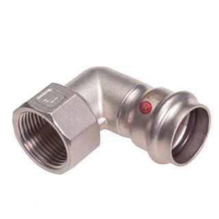 IBP Winkel 90Gr >B< Press Inox PSB3090G 22 x Rp3/4" 304