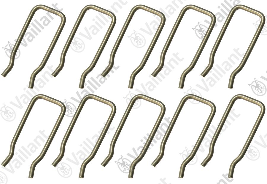 Artikelbild 1 des Artikels „VA Klammer, (x10) Vaillant-Nr. 0020068126 “