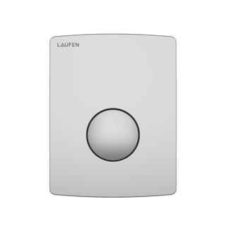 Laufen Urinal-Betät.-Platte AU109 INEO 12,6x16,2cm, chrom matt