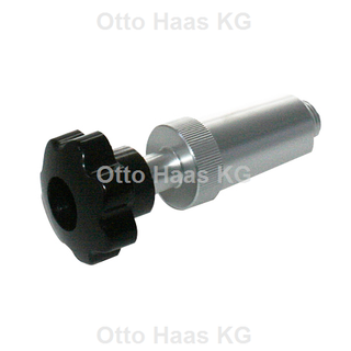 HAAS Feststehendes Gewinde mit Griff für Wasserwaage 3958