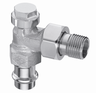 Heimeier Rücklaufverschraubung Regulux R 1/2, DN 15, E, m Pressanschl. 15mm, RG