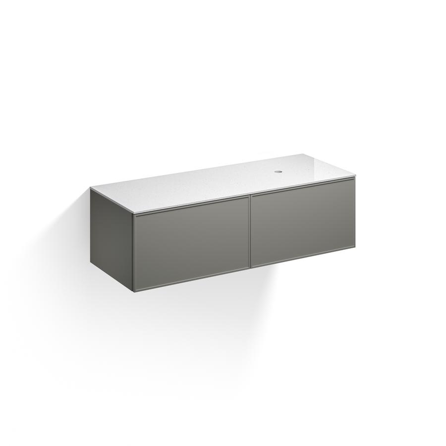 Artikelbild 1 des Artikels „Alape Möbelmodul Arkta 6018157 1400x400 Snow/Quarzgrau “