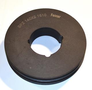 RK Keilriemenscheibe SPZ,2-rillig 140mm Druchmesser