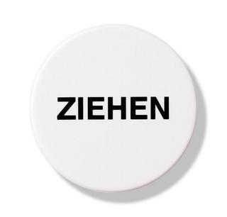 HEWI Symbol Ziehen 801 52x2mm, selbstklebend, orange