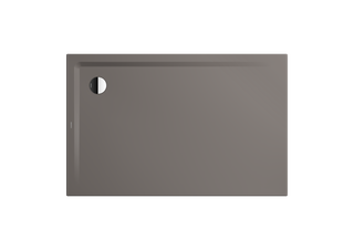 Kaldewei Duschwanne SUPERPLAN 1836-2 75x140cm, m Träg., P-E, warm grey70
