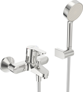Hansa Wannen-Einhebelmischer HANSAPRIMO AP, m Brausegarn., Ausl. 155mm, chrom