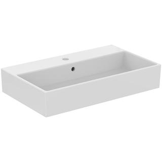 IS Waschtisch Strada 71x42x15cm, 1 Hahnl., mit Überlauf, weiß