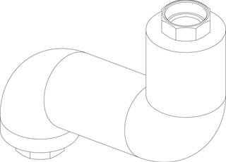 BOSCH Ersatzteil TTNR: 8738804082 Anschlussrohr VK G11/2 kpl V2 everp