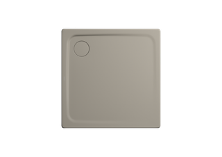 Kaldewei Duschfl. SUPERPLAN PLUS 475-1 90x90cm, Perl-Effekt, warm grey50