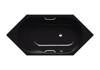 Kaldewei Badewanne VAIO 6 STAR 959 190x90cm, Antislip Perl-Effekt, schwarz