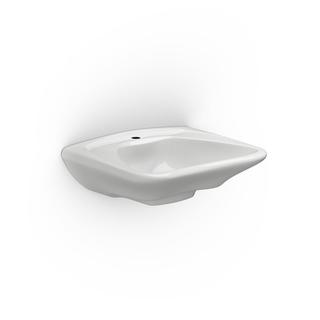 WT Matrix Curve o. Überl. mit Hahnl. Weiß600 x 490 mm, ergonomisch