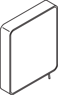 Kippspiegel System 800 580 x 680 x 115 mm