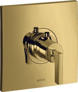 hansgrohe Fertigset Axor Citterio HF UP-THM, m Hebel, polished gold optic