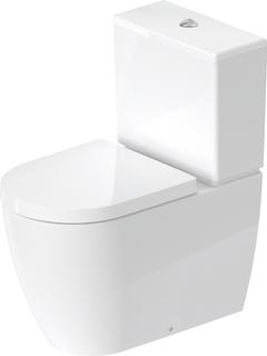 Duravit Stand-Tiefspül-WC Me by Starck 37x65cm, 4,5 l, Abgang waagerecht, weiß
