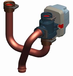 Daikin Kessel-Ventil-Kit Altherma C Oil zum Anschluss eines Warmwasserspeichers