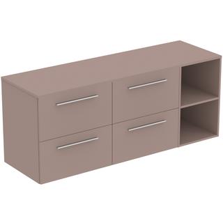 IS Möbel-Set i.life.B 160,3x50,7x64,6cm, 4 A, Gr. ch, gr ma