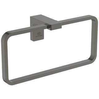 IS Handtuchring Conca Cube eckig, magnetic grey