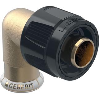 Geberit Übergangswinkel Mapress d= 15mm, mit MasterFix, 90Grad, Rotguss
