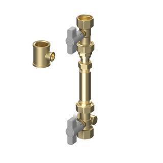 Flamco Zählereinbaustrecke DN 32, 1 1/4"