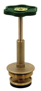 Schlösser Freistromventil-Oberteil 1816 DN 50, G 2, Messing, steigende Spindel