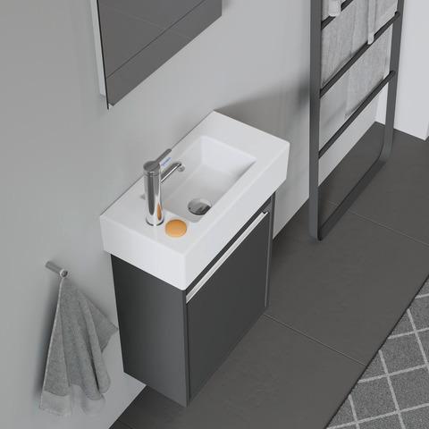Artikelbild 8 des Artikels „Duravit Möbel-Handwaschbecken Vero 50x25cm, m ÜL, HLB, HL li, we WG Hahnloch links, weiß WonderGliss“