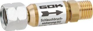 Schlauchbruchsicherung SBS/AU 50mbar 2,2kg/h G1/4LH UEM x G1/4LH-KN
