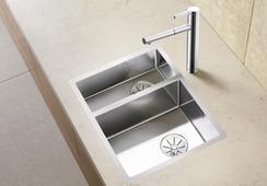 Blanco Becken CLARON 340/180-IF 58,5x44cm, Beck. L, ES sgl, o AL-Fbd