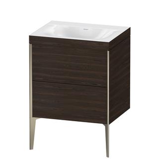 Duravit WT-Unterschrank c-bonded XViu 60x48cm, 2 AZ, o HL, C m, R C, N geb.
