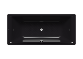 Kaldewei Badewanne PURO DUO 665 190x90cm, ÜL mit., Vollantislip, schwarz
