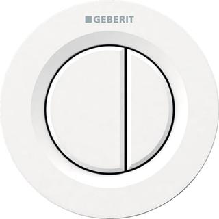 Geberit WC-Steuerung Typ 01 pneum, ro, 2-Mg-Spül., Kunstst., w-a