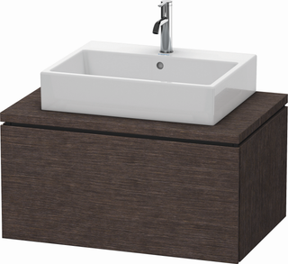 DU WTU für Konsole L-Cube 400x820x547mm 1 Auszug,Eiche dunkel gebürstet ES Ahorn