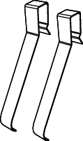 TECE Tastenfeder TECEsquare f Me WC-Bet.-Pl f 2-Meng., 2er-S.