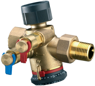 Oventrop Regelventil Cocon QTZ DN 15, 30 - 210 l/h, PN 16, Verschr. IG