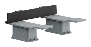 hansgrohe Adapterset Axor universal mattschwarz