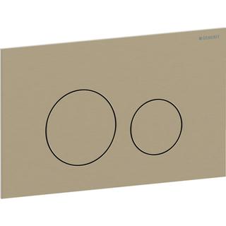 Geberit Betätigungsplatte Sigma40 ro, mess. / ge, Etc.besch., f 2-Mg-Spül.
