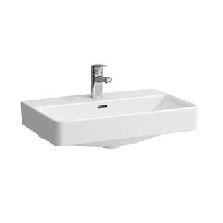 Laufen Waschtisch PRO S 55x47c, m ÜL, o. HL, weiß LCC Active