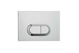 VitrA Betätigungsplatte Loop O 244x8x165mm, ABS, chrom