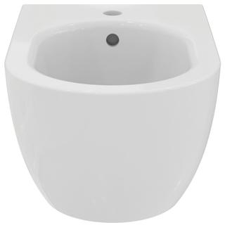 IS Wand-Bidet Blend Curve 35,5x54x25cm, HL, mit Überlauf, weiß