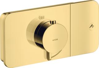 hansgrohe Fertigmontageset Axor One UP-Thermostat., 1 Verbr., pol. gol optic