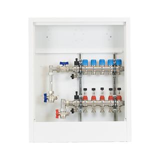 Strawa Anschlussstation FBH-18-V-WMZ-CA Comfort, 12 Heizkreise, 882x710-840mm