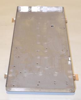 RK Bodenblech INOX RVS 100/150 H