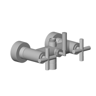 DO Anschluss ET 04171002001 200 x 215 x 140 mm Chrom gebürstet