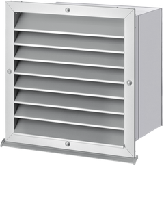 STIEBEL Wanddurchführung AWG 315 SR, si-met., wärmegedämmt