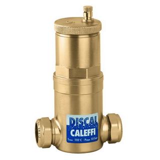 Caleffi Mikroblasenabscheider Discal 22mm, MS-Gehäuse, Klemmverschraubung