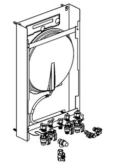 Daikin Anschlussset Altherma für C Gas W top 22C