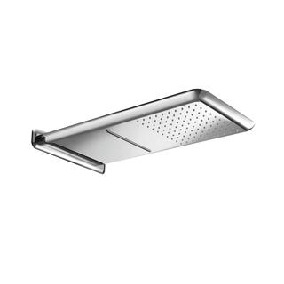 Herzbach Brause Living Spa MFkt 2 so 593x270mm, Wandmont., 2-strg, ES poliert