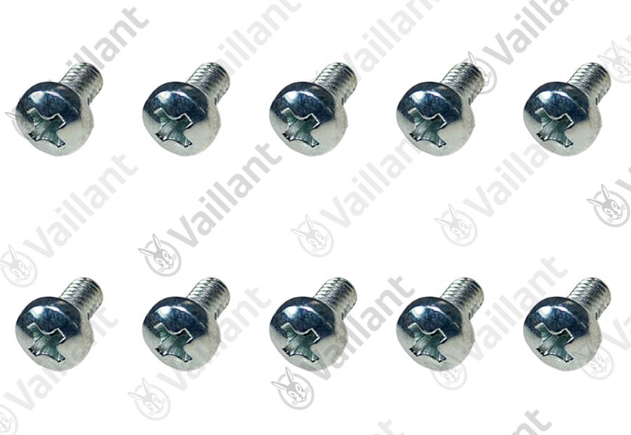 Artikelbild 1 des Artikels „VA Schraube, (x10) Vaillant-Nr. 105834 “
