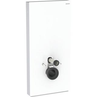 Geberit Wand-WC-Modul Monolith Bauhöhe 101cm, Glas weiß